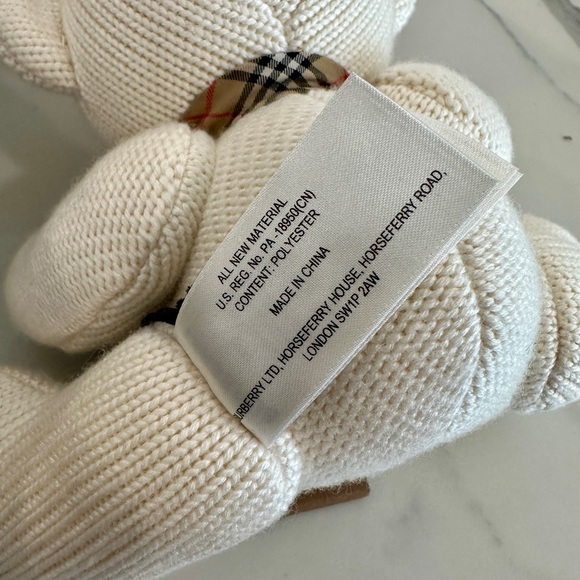 Burberry Baby Thomas Bear Rattle - Picture 7 of 10